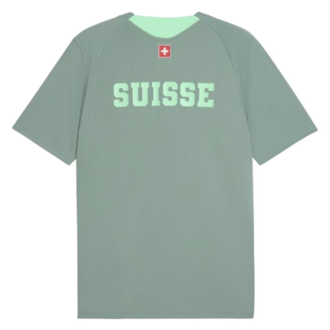 2026-2027 Switzerland Training Jersey (Green Moon)-SoccerKits Hub | Buy Soccer Jerseys Online